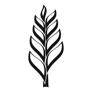 Bir Başak simgesi, basit tarzı