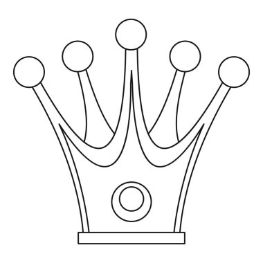 Taç simgesi, taslak biçimi