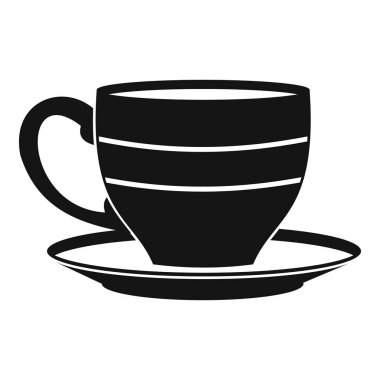 Kupası simgesi, basit tarzı