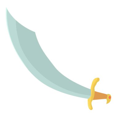 Hançer simgesi, karikatür tarzı