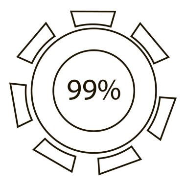 Doksan dokuz infographics, anahat stili