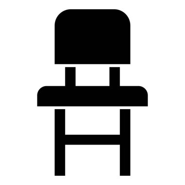 Çocuk koltuğu simge, basit tarzı