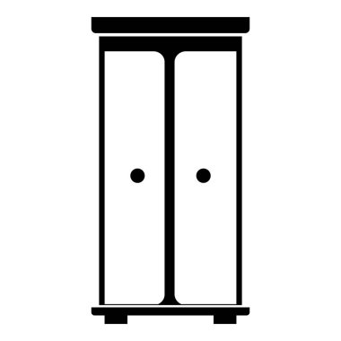 Çocuk dolap simgesi, basit tarzı