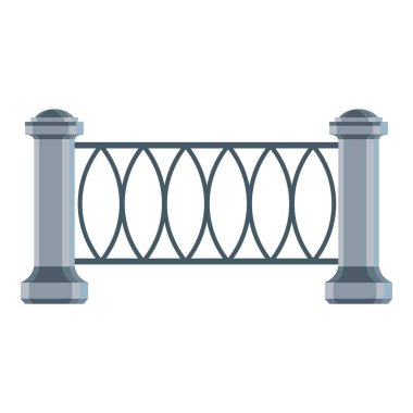 Park çit simgesi, karikatür tarzı