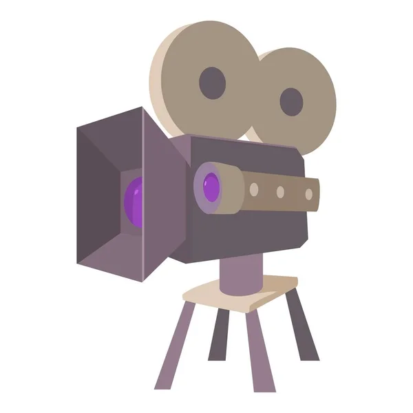 Camera-icoontje, cartoon stijl — Stockvector