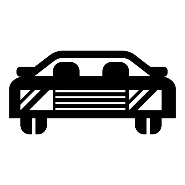 シンプルなスタイルの車のアイコン、 — ストックベクタ