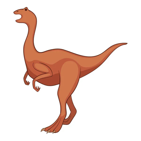 Icône d'allosaurus, style dessin animé — Image vectorielle