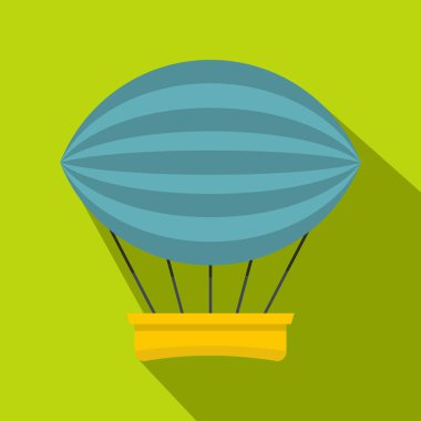 Hava ulaşım simgesi, düz stil