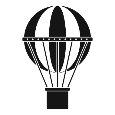 Küresel seyahat kavramı simge, basit tarzı