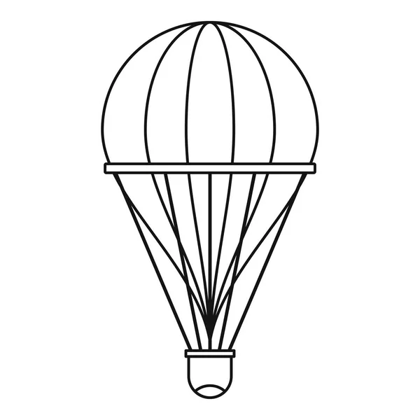 Balon ikona, styl osnovy — Stockový vektor