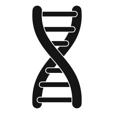 DNA iplikçik simgesi, basit tarzı