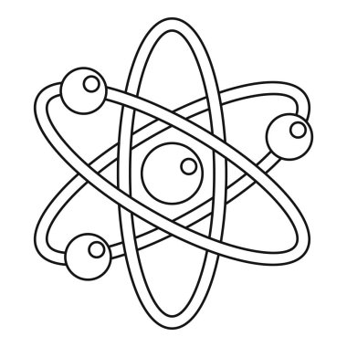 Atom simgesi, özet biçimi