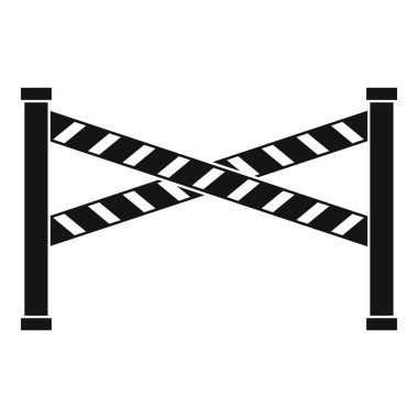 Polis satırı simgesi, basit tarzı