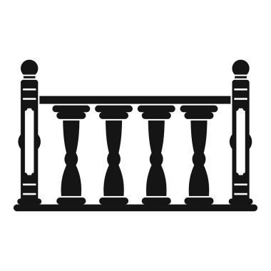 Korkuluk simgesi, basit tarzı