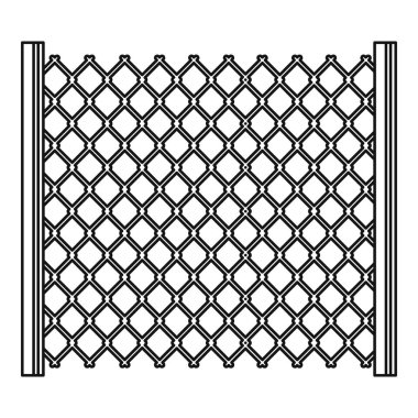 Delikli kapısı simgesi, anahat stili