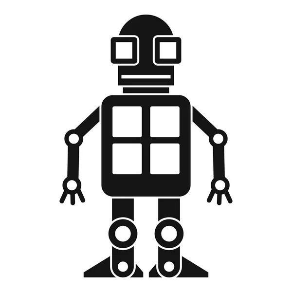 Icono de concepto de inteligencia artificial, estilo simple — Archivo Imágenes Vectoriales