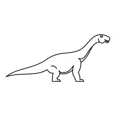 Titanosaurus simgesi, anahat stili