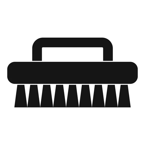 Icono de cepillo de limpieza, estilo simple — Archivo Imágenes Vectoriales