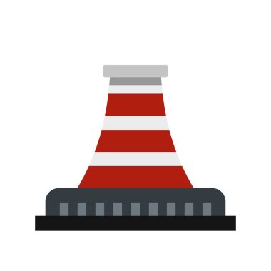 Rafinerisi boru simgesiyle, düz stil