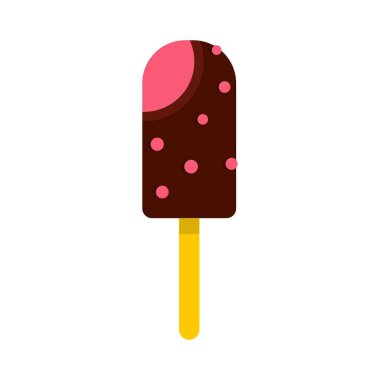 Dondurma ikonu, düz stil