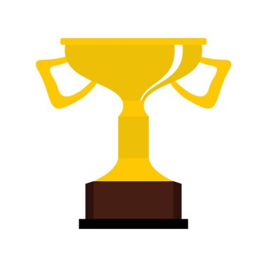 Kupası zafer simgesi, düz stil için