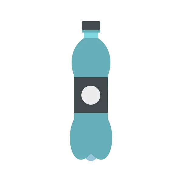 Fles pictogram, vlakke stijl — Stockvector