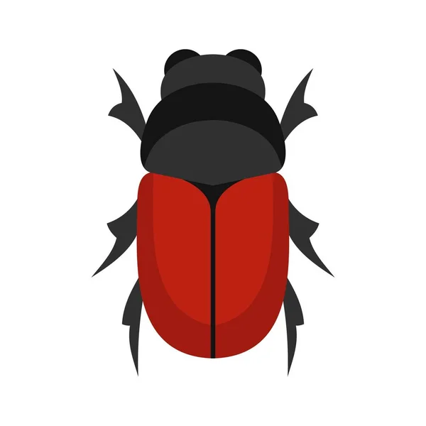 Maybug икона, плоский стиль — стоковый вектор