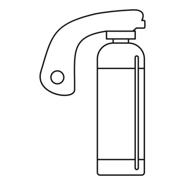 Yangın söndürme simgesi, taslak biçimi