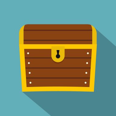 Göğüs simgesi, düz stil