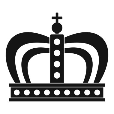 Monarşi taç simgesi, basit tarzı