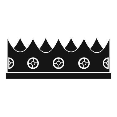 Küçük taç simgesi, basit tarzı