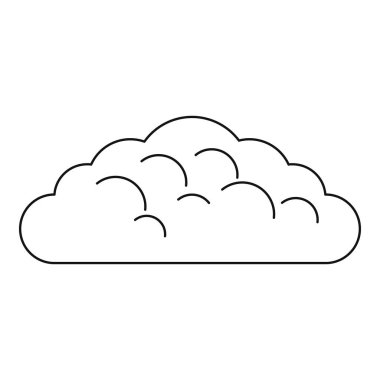 Bahar bulut simgesi, anahat stili