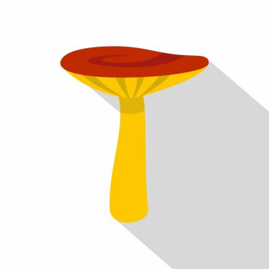 Mantar simgesi, düz stil