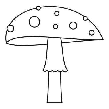 Amanita simgesi, anahat stili