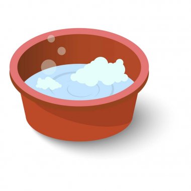 Su Havzası simgesi, izometrik stili