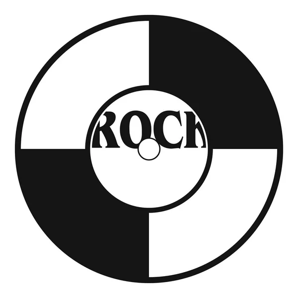 Vinyl pictogram, eenvoudige stijl — Stockvector