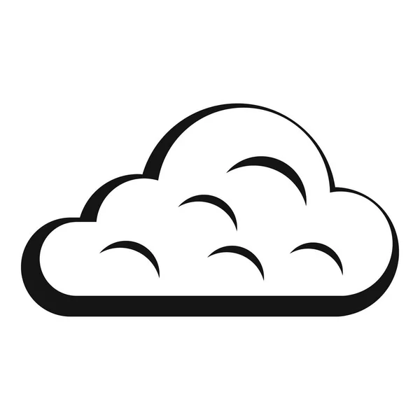 Reainy cloud icon, simple style — стоковый вектор