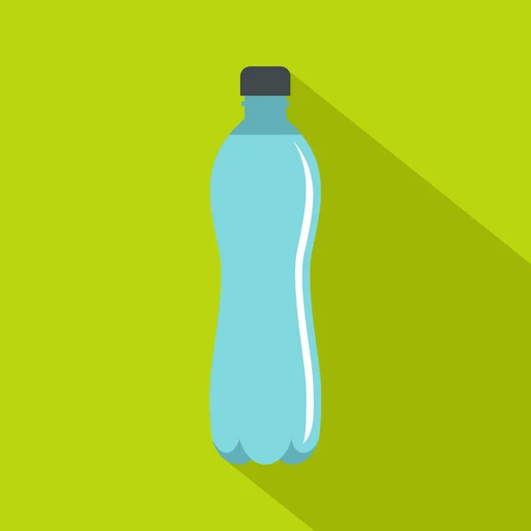 Icône bouteille d'eau, style plat — Image vectorielle