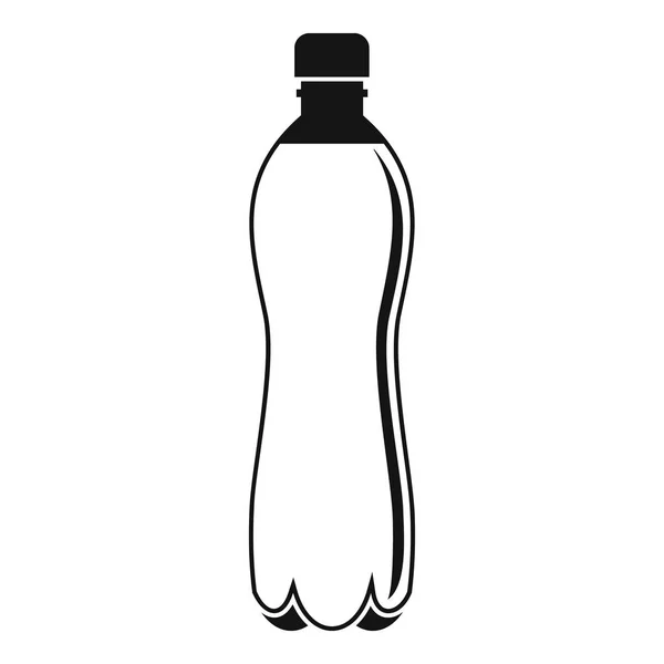 Ícone de garrafa de água, estilo simples — Vetor de Stock