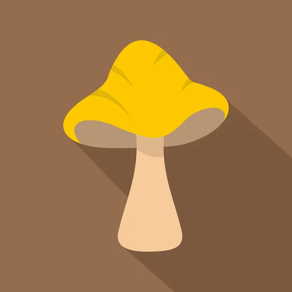 Ícone de cogumelo grande, estilo plano —  Vetores de Stock