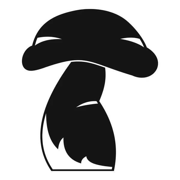Bom ícone de cogumelo, estilo simples — Vetor de Stock