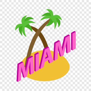 Miami izometrik simgesi