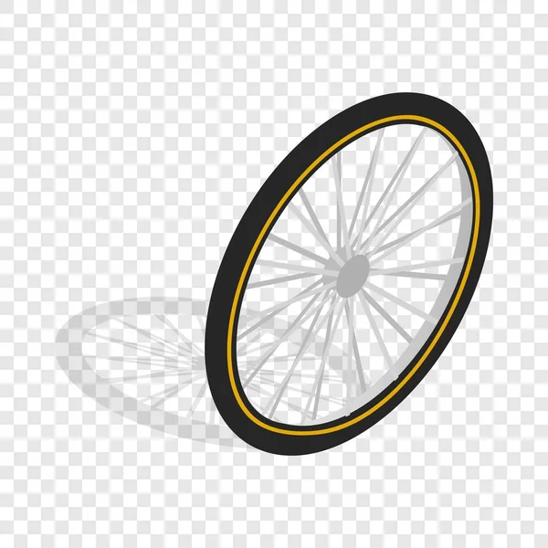 Bicyclette Whee icône isométrique — Image vectorielle