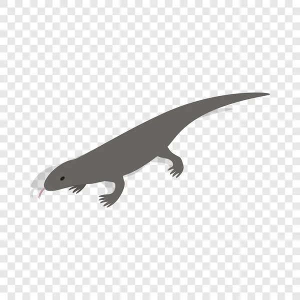 Icono isométrico lagarto — Vector de stock