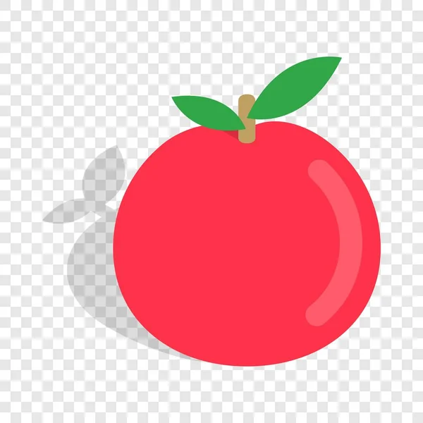 Icono isométrico Apple — Vector de stock