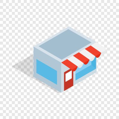 Dükkanı izometrik simgesi