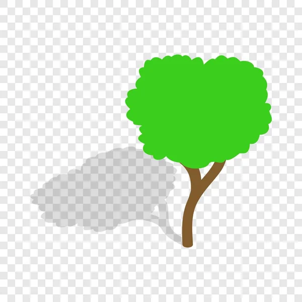 Tree isometric icon — Stock Vector