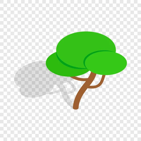 Tree isometric icon — Stock Vector
