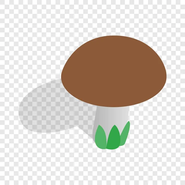 Icône isométrique champignon — Image vectorielle