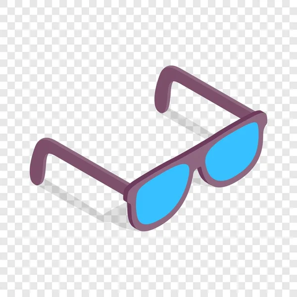 Okulary przeciwsłoneczne izometryczny ikona — Wektor stockowy